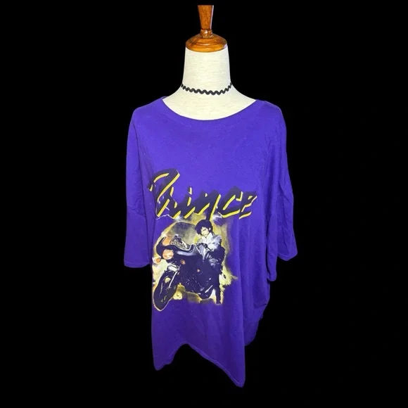 Purple Rain Prince Graphic T-Shirt‎ Size 3X - Picture 4 of 5